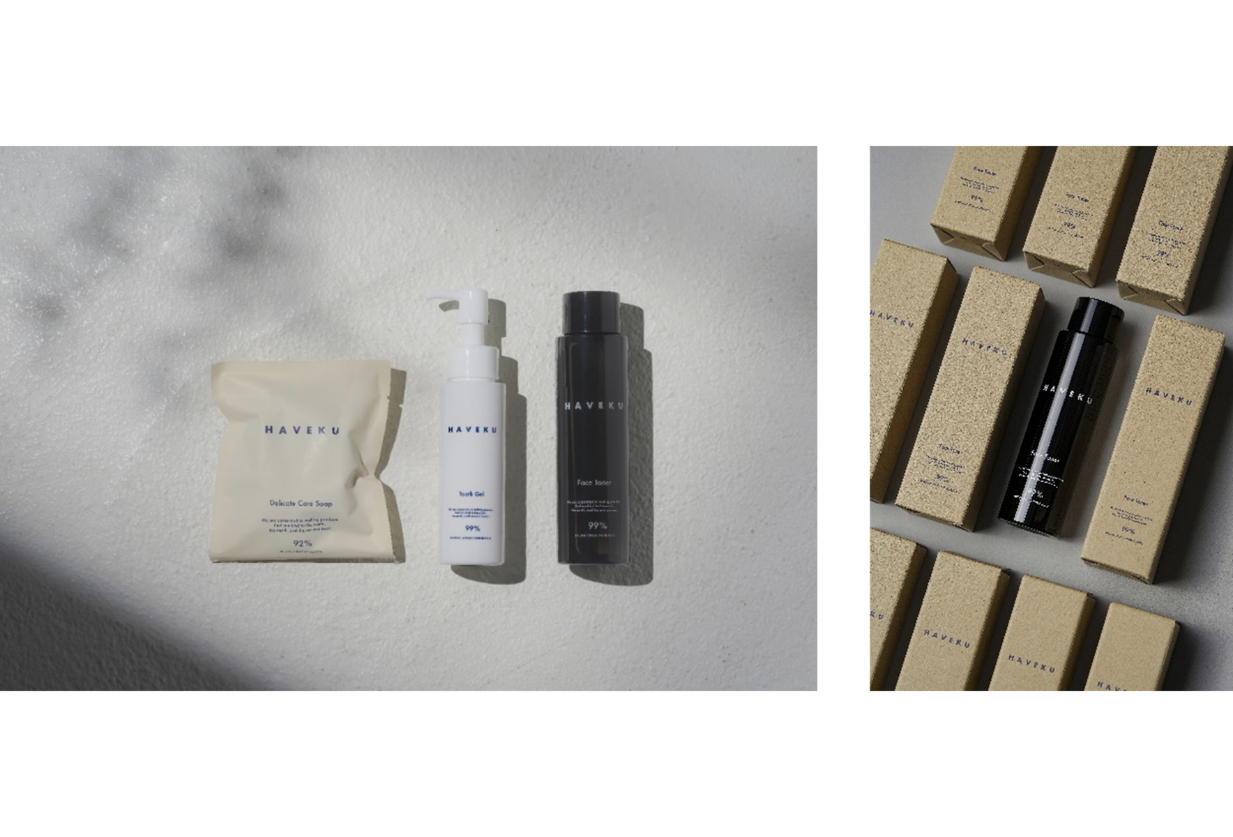 自然由来指数92%以上のジェンダーレスコスメブランド「HAVEKU」が